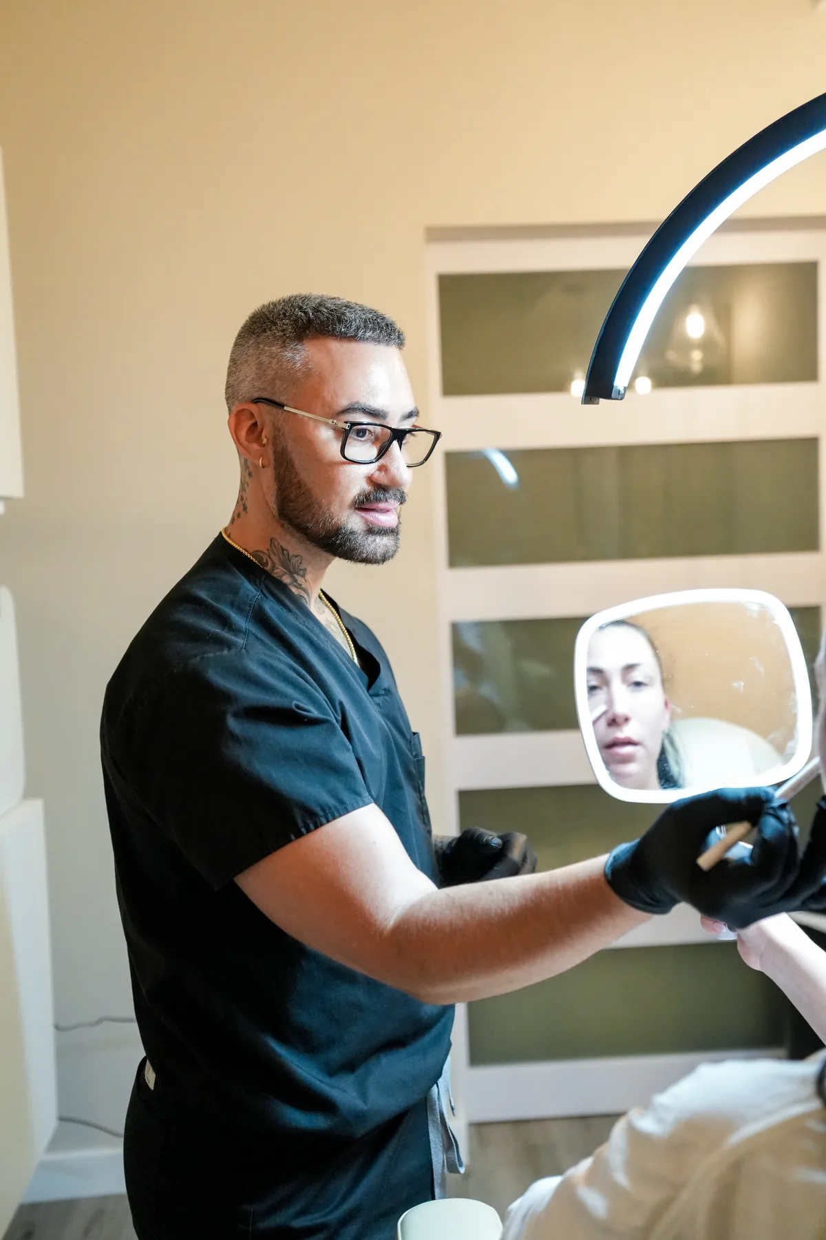 Derek, nurse practitioner and aesthetic injector at Balanced Health & Wellness
