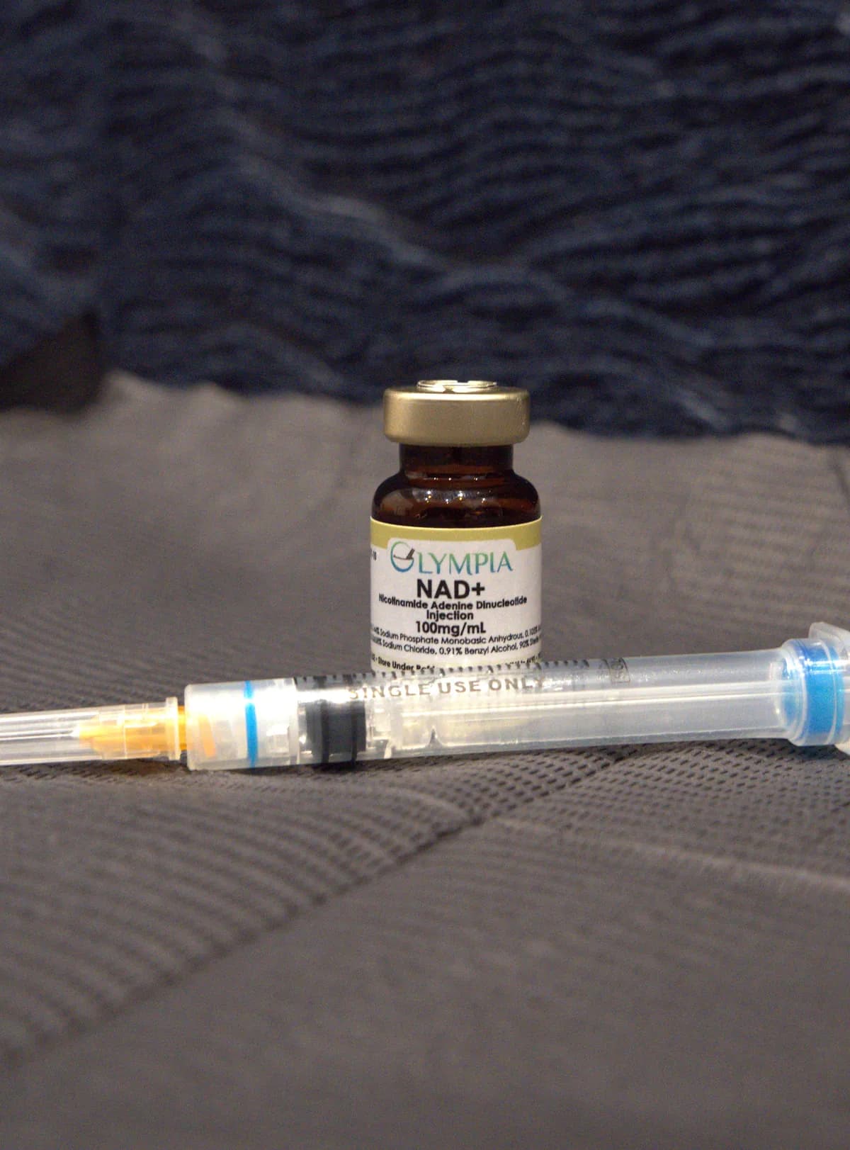 NAD+ vial for IV therapy at Balanced Health & Wellness